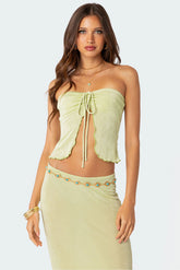 Milan Tube Top-Split Front